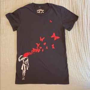 Flowers in the attic/girl with butterflies